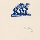 Ex libris - Kuntzer Miklósé