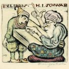 Ex libris - H .I. Schwab