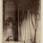 Kiállításfotó - a budai királyi palota Szent István-termének berendezése az 1900. évi Párizsi Világkiállításon
