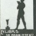 Ex libris - Dr. Braun Ferencz