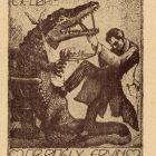 Ex libris - dr. Ridély Ervin