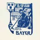 Ex libris - Bayer (Bajor Ágost - ipse)