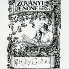 Ex libris - Zoványi Jenőné könyve