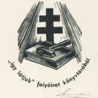 Ex libris - „ Igy látjuk” folyóirat könyvtárából