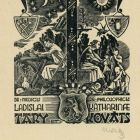 Ex libris - Dr. medicis Ladislai Tary et dr. philisophicis Katharinae Kováts