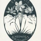 Ex libris - Hedwig Nikitowicz