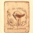 Ex libris - Maria von Gomperz