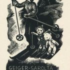 Ex libris - Geiger Sarolta könyve