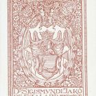 Ex libris - Dr Sigismundi Jakó de Szalárd