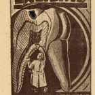 Ex libris - dr. Ridély Ervin