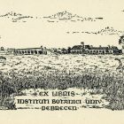 Ex libris - Instituti Botanici Univ. Debrecen