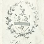 Ex libris - T. Commeline címeres