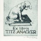 Ex libris - Titz Anacker