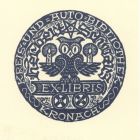 Ex libris - Kreis- und Auto-Bibliothek, Kronach