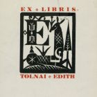 Ex libris - Tolnai Edith