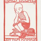 Ex libris - Nagy Buda és Attila könyve