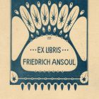 Ex libris - Friedrich Ansoul