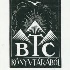 Ex libris - BTC (Bihari Torna Club) könyvtárából