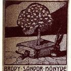 Ex libris - Bródy Sándor könyve