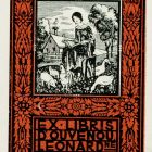 Ex libris - D'Ouvenou Leonárdné