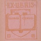 Ex libris - Czakó Elemér