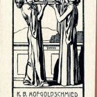 Ex libris - Th. Heiden, K. B. Hofgoldschmied München