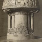 Fénykép - Tóth Zoltán: Keresztelőmedence modellje, Magyar Iparművészet, 1907/ 4. szám, 197-215.