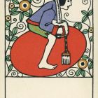 Képeslap - Wiener Werkstätte sorozat