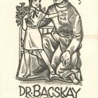 Ex libris - Dr. Bacskay Jenő