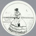 Ex libris - Mariae Madarassy Beck