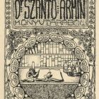 Ex libris - Dr. Szántó Ármin