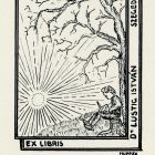 Ex libris - Dr. Lustig István Szeged