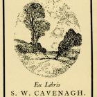 Ex libris - Ex Libris S. W. Cavenagh