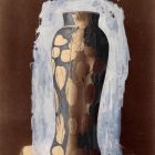 Fénykép - váza az 1900. évi párizsi világkiállításon, Louis Comfort Tiffany terve