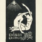 Ex libris - Eroticis RRK (Radványi-Román Károly) -ipse
