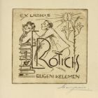 Ex libris - Ex eroticis Eugeni Kelemen