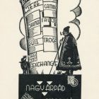 Ex libris - Nagy Árpád Csongrád