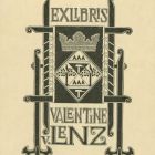 Ex libris - Valentine v. Lenz