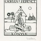 Ex libris - Csorián Ferencz könyve