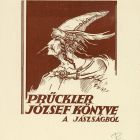 Ex libris - Prückler József könyve a Jászságból