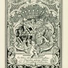 Ex libris - E. Paula Freifrau von Prandau, geborne Bedőcs de Tarodfa et Telekes