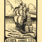 Ex libris - Alfred Annie Lilli Schmal