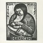 Ex libris - KBK (Kisgrafika Barátok Köre) kiállítás, Debrecen