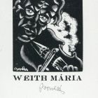 Ex libris - Weith Mária