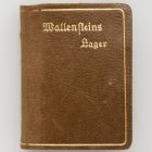 Miniatűr könyv - Schiller, Friedrich: Wallenstein. Lipcse, 1908