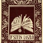 Ex libris - Dr. Stein László