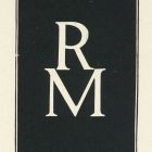 Szignet - RM monogram