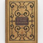 Könyv - Adam, Juliette: La patrie hongroise: souvenirs personnels. 2. éd. Párizs, 1884
