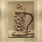 Műtárgyfotó - fedeles kupa Ámor és Vénusz ábrázolásával az 1876. évi műipari kiállításon a fraknói Esterházy-
kincstárból