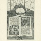 Ex libris - Dr. med. Hermann Etter (?)